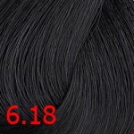 краска для волос Adricoco Miss Adri Elite Edition 6.18 Темный блонд пепельный коричневый Adricoco Miss Adri Elite Edition 6.18 Темный блонд пепельный коричневый